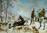 Gustave Courbet The kill of deer china oil painting artist